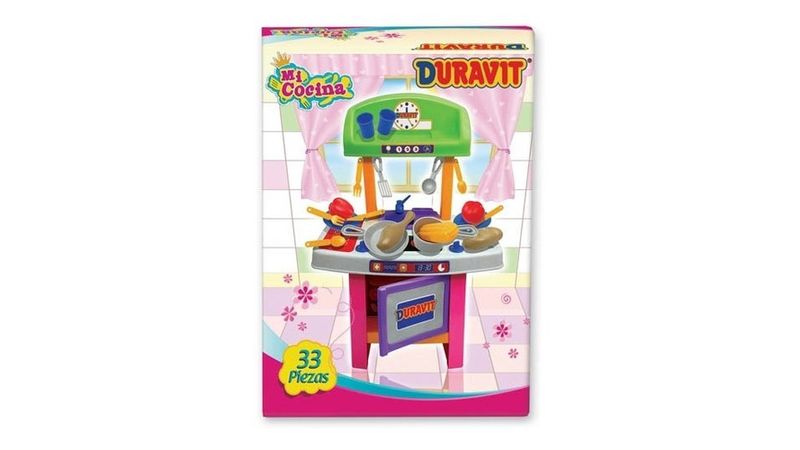 Mi Cocina Infantil De Juguete Duravit 33 Piezas