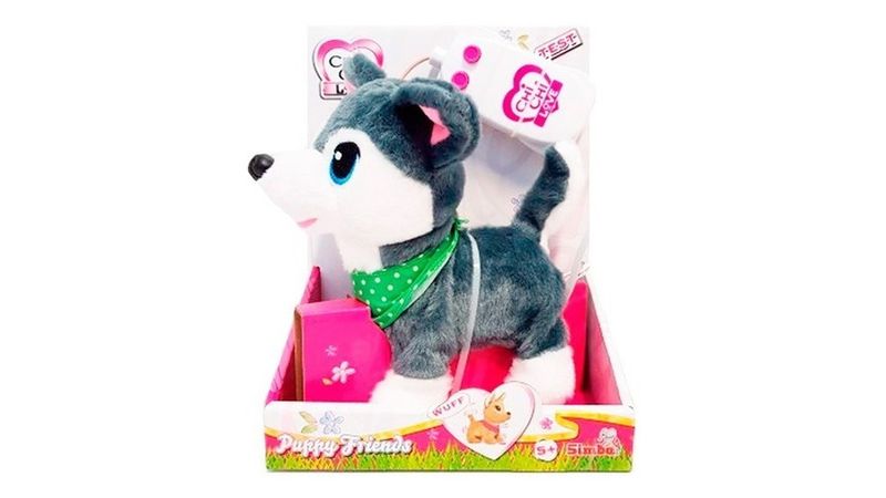 Chichi Love Perrito Peluche R c Camina Puppy Friends 3243 Kinderland