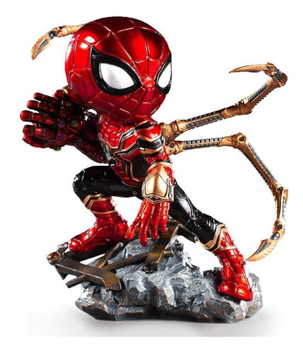 Figura Iron Spider Avengers Endgame Minico 5319 Iron Studios Kinderland