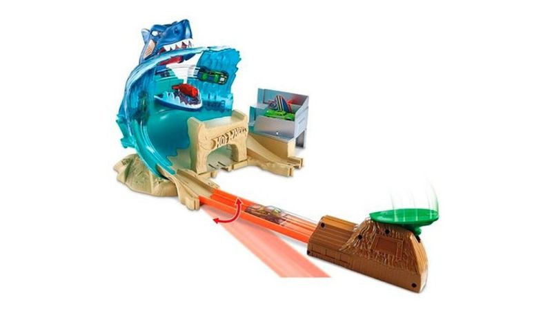 Hot wheels city shark beach battle playset online