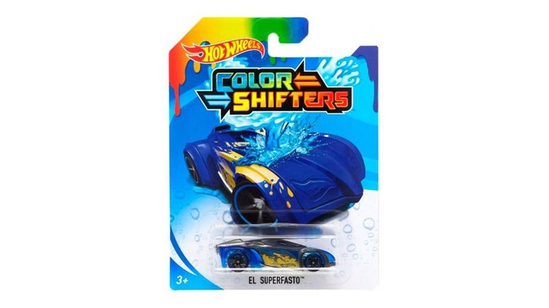Hot Wheels Color Shifters El Superfasto Die-Cast Car 
