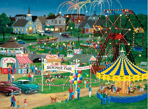 Puzzle 500 Pzs Kodak con luz Feria De Verano 8450 Kinderland