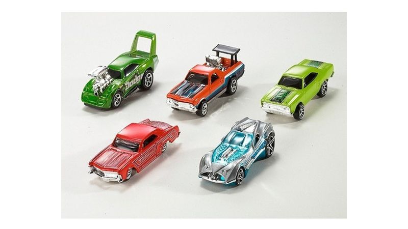 Hot Wheels Pack X10 Coleccion Autos Surtidos Mattel Kinderland