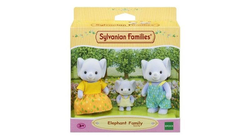 Sylvanian Families - Familia de elefantes