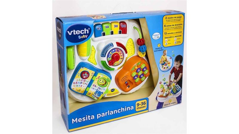 VTech - Mesita parlanchina, Juguetes Primera infancia, Mesas de actividades