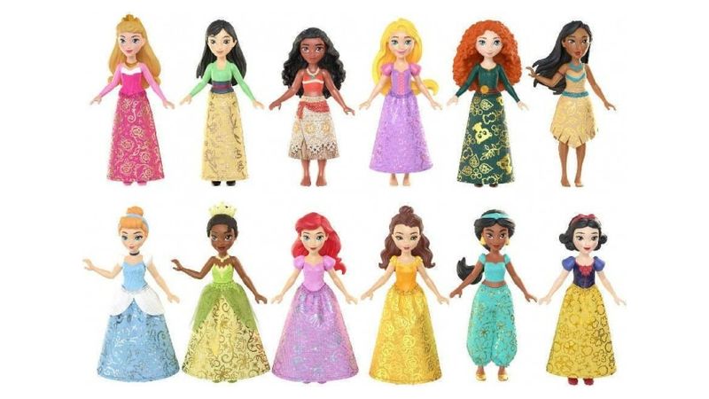 Muñeca Disney Mini Princesa Hlw69 Mattel - Kinderland