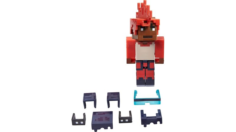 Minecraft Creator Figura Con Accesorios Hjg74 Mattel Kinderland