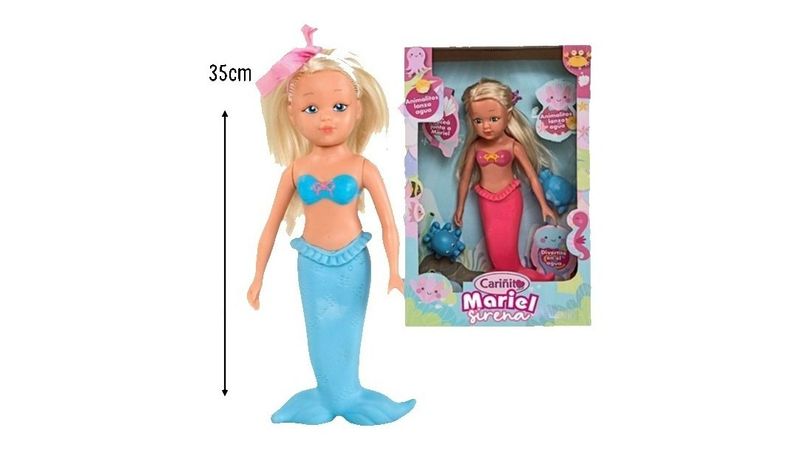 Muñeca sirenita discount para el agua