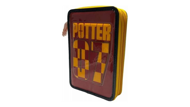 Cartuchera Pvc Harry Potter 2 Pisos Hp206 Cresko - Kinderland