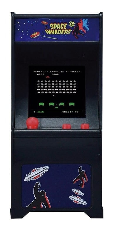 Mini Juego Retro Tiny Arcade Space Invaders 378 - Kinderland