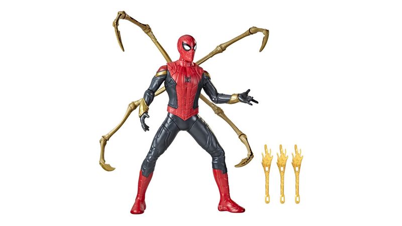 Muñeco Spiderman Marvel Figura Acción Thwip Blast F0238 Srj