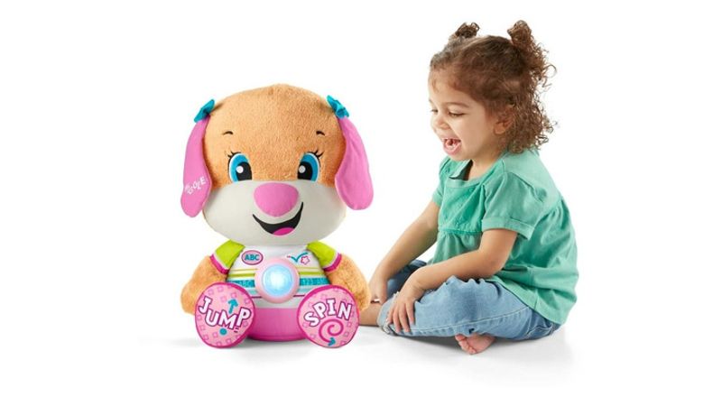 Peluche ríe y best sale aprende conmigo fisher price