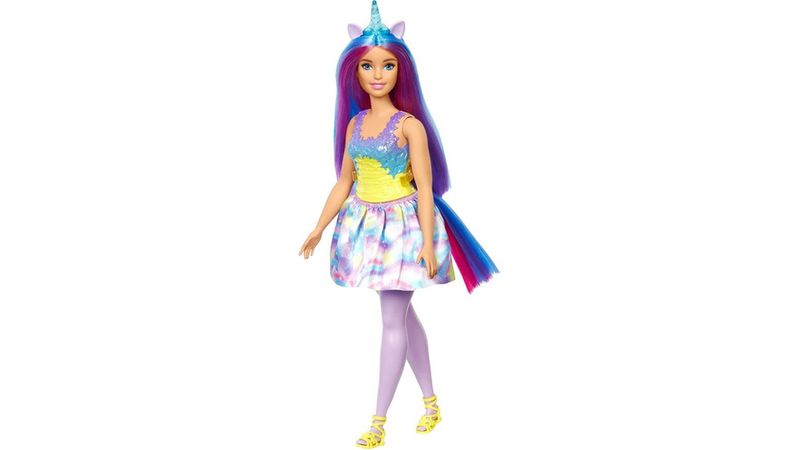 Comprar Muñeca Con Unicornio Barbie Dreamtopia