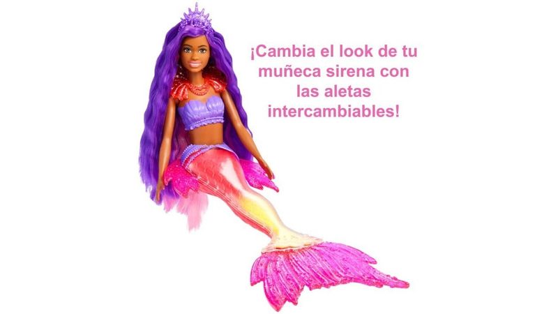 Muñeca Barbie Sirena Mermaid Power Brooklyn Hhg53 Mattel Kinderland