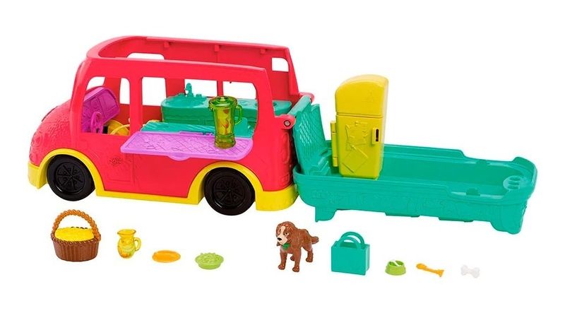 Polly Pocket Camión De Licuados Gdm20 Kinderland