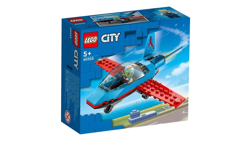 Lego City Avión Acrobático 60323 - Kinderland