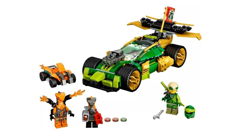 Lego ninjago sales coche verde