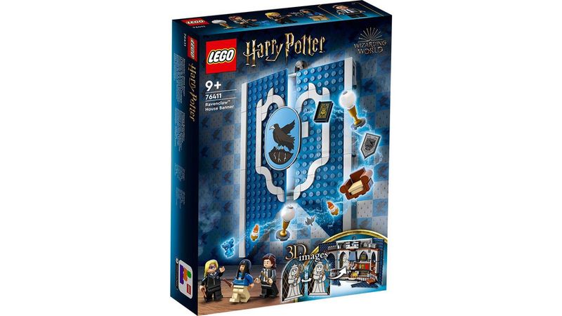 LEGO - Harry Potter - Estandarte da Casa Ravenclaw e Mini Figuras LEGO  Harry Potter, LEGO HARRY POTTER