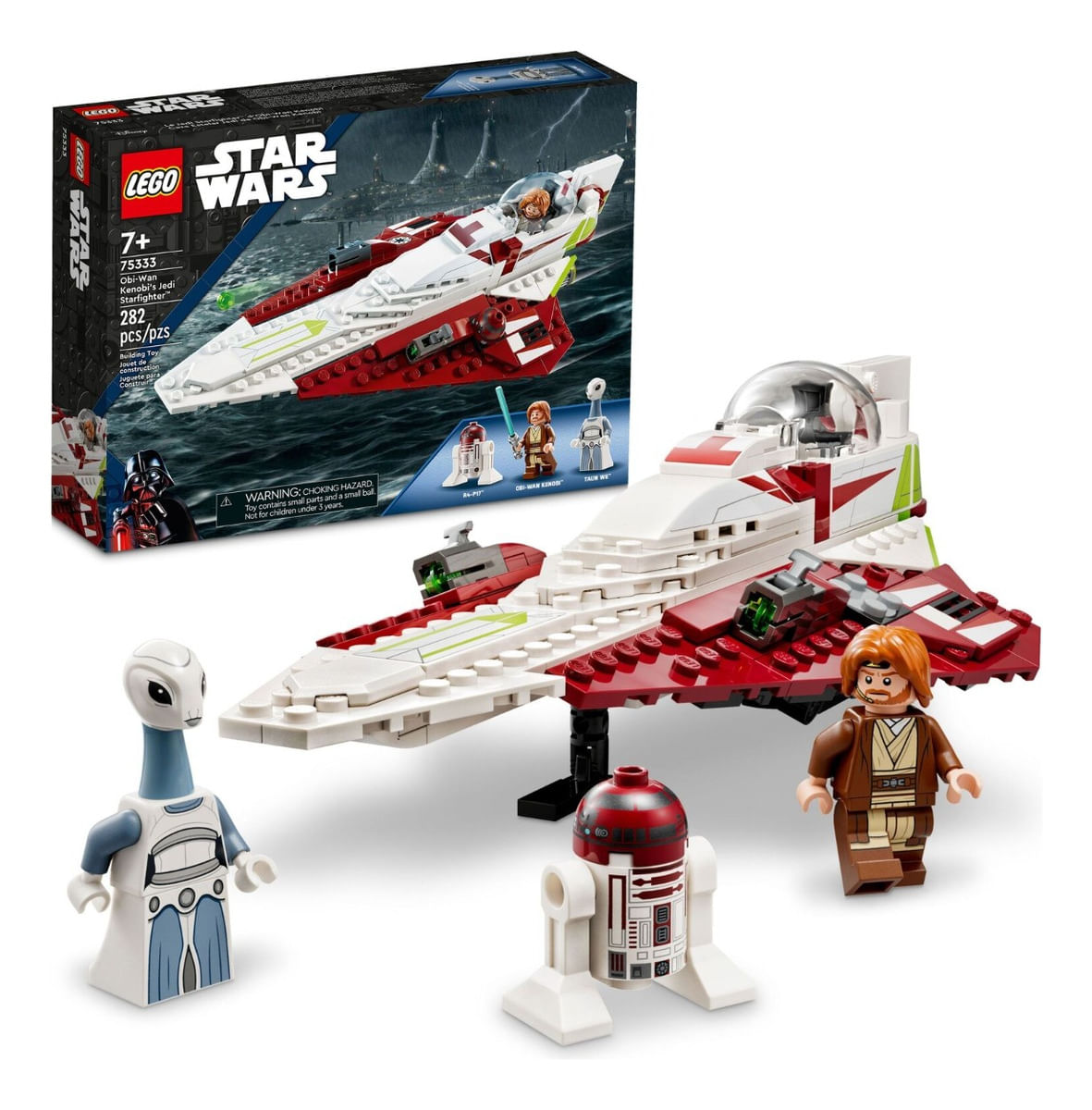 Lego Star Wars Obi-wan Kenobis Jedi Starfighter 75333 Kinderland