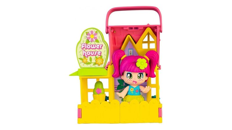 Pinypon Set De Casitas Flower O Rainbow Accesorios Pny26000