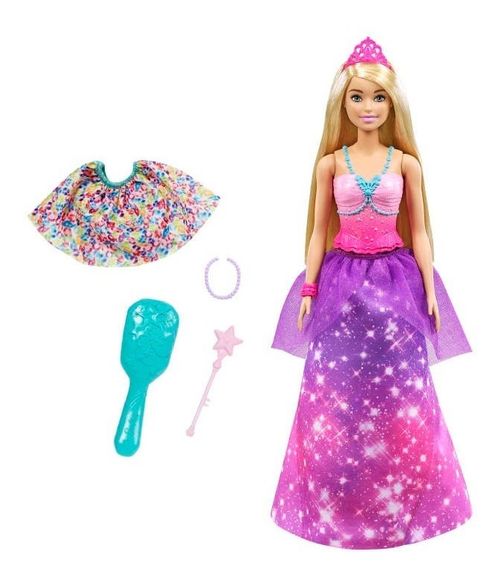 Barbie Muneca Dreamtopia Princesa 2 En 1 Mattel Gtf92 Kinderland