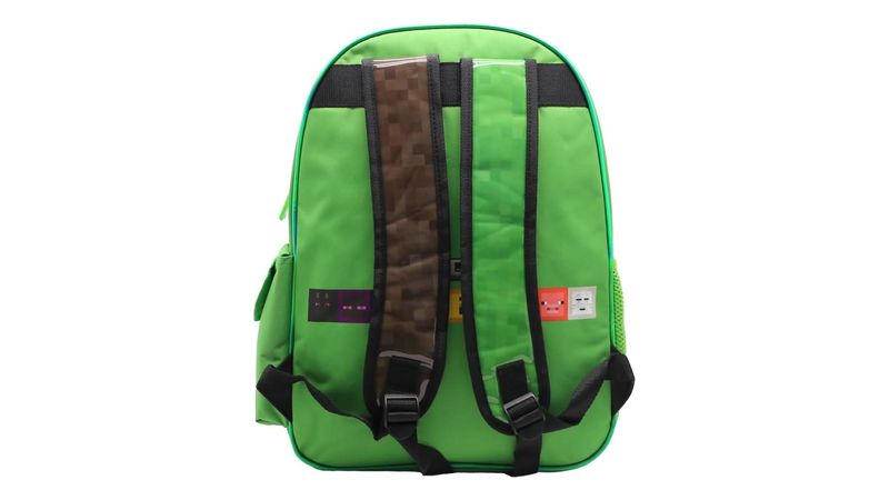 MOCHILA MINECRAFT ESPALDA 16 PULGADAS (265-442)