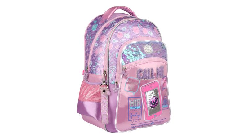 Footy Mochila Unicornio Con Carro Y Luz 18 F2101.01 - Kinderland