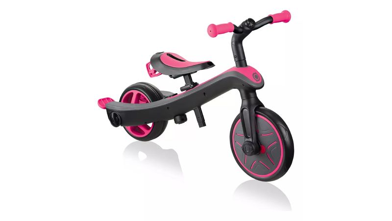 Triciclo En Explorer Teal Globber Color Rosado Kinderland