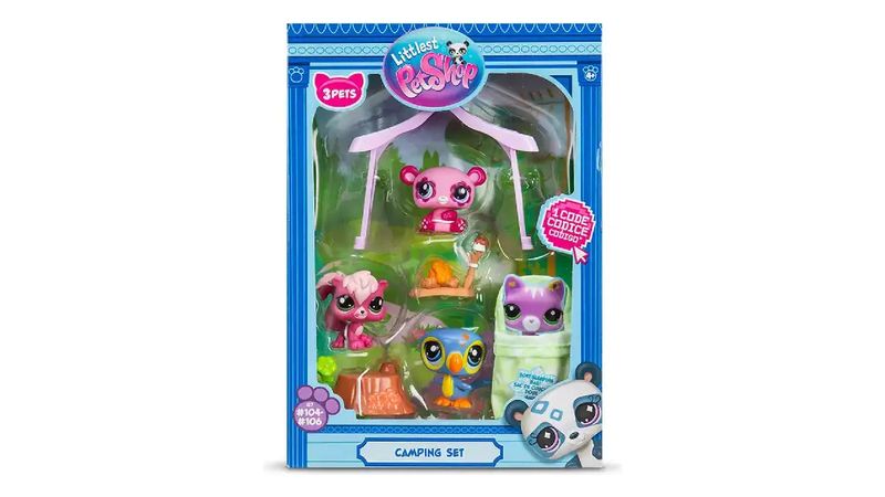 New Littlest Pet shop Camping play 00574 Kinderland