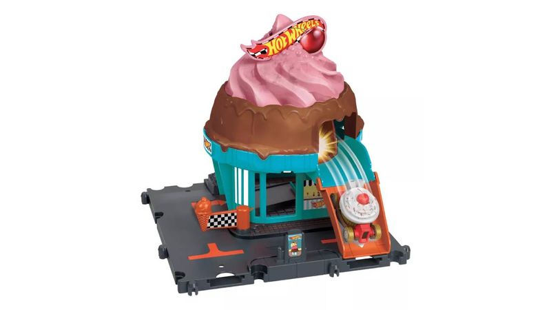 Hot Wheels City Heladeria en la Ciudad HTN77 Kinderland