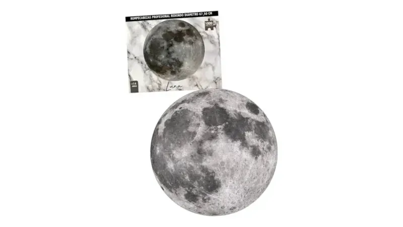 Rompecabezas Luna 1000 Piezas Puzzle Circular 1000 Pzas Luna 810