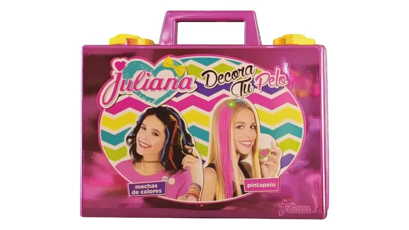 Juliana Decora Tu Pelo Valija Edicion Limitada Pink JUL0141