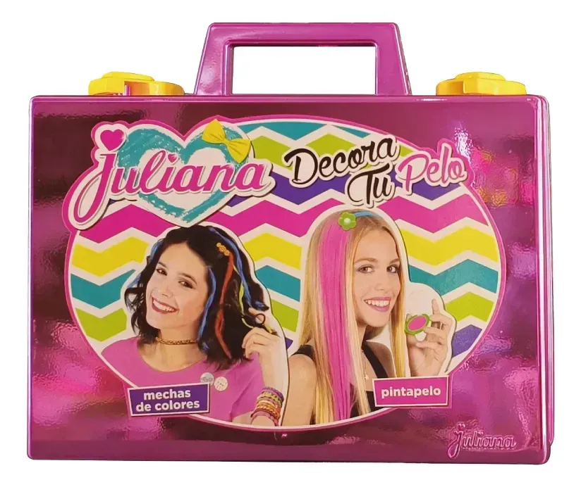Juliana Decora Tu Pelo Valija Edicion Limitada Pink JUL0141