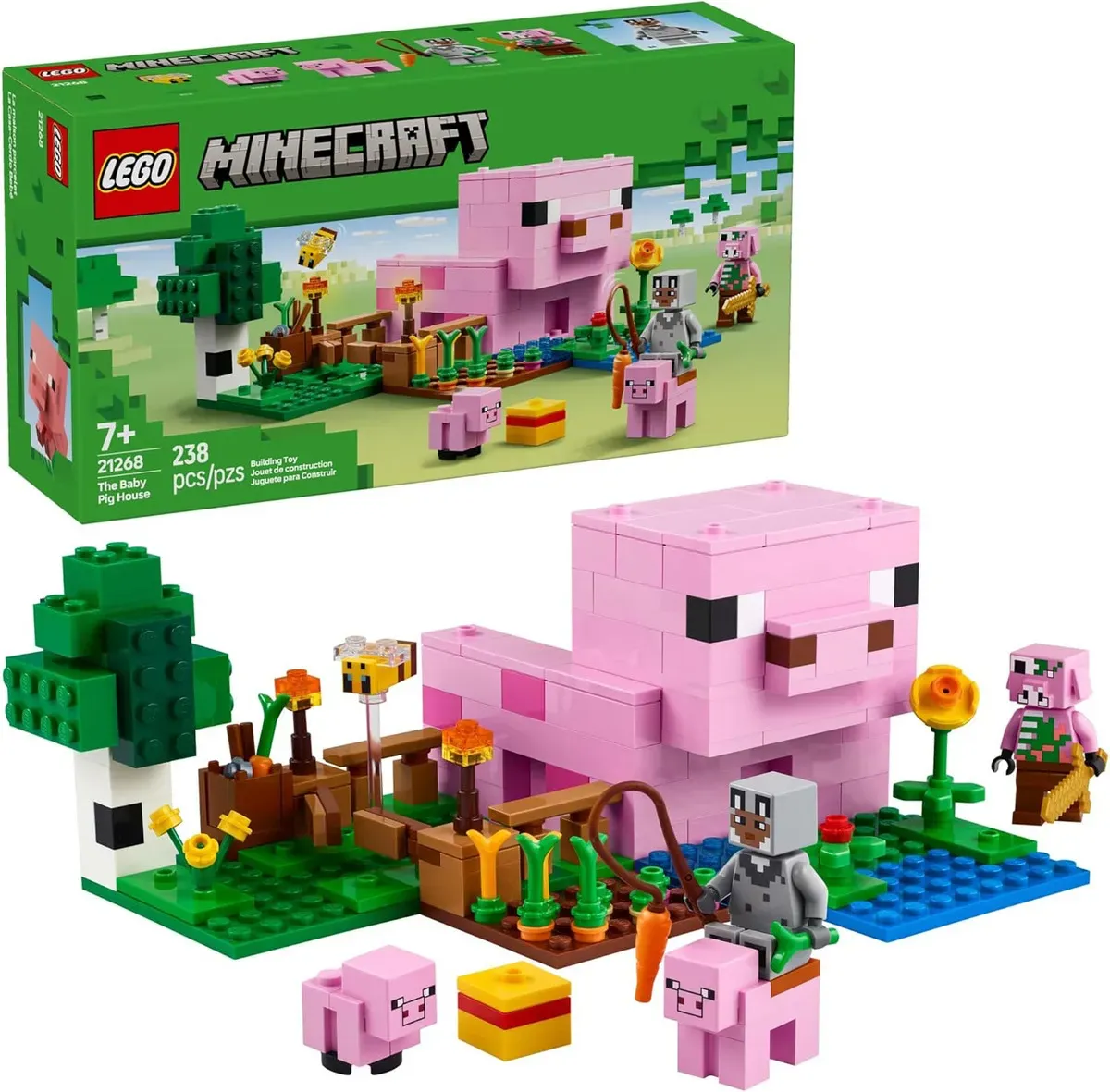 LEGO Minecraft La Casa de Cerdito Bebe 21268 Kinderland