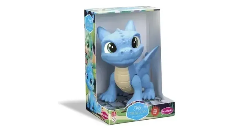 Baby Dragon Azul Preto By Bambola BA0874