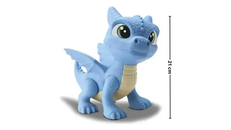 Baby Dragon Azul Preto By Bambola BA0874 Kinderland